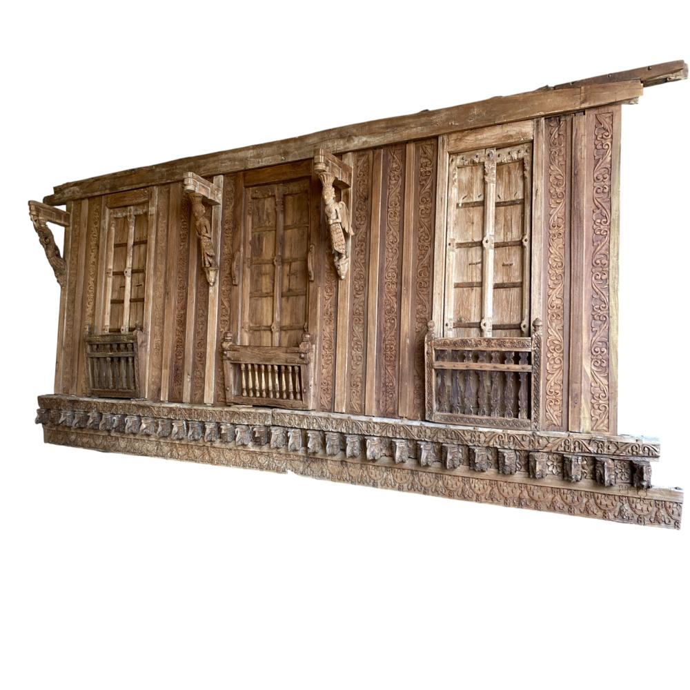 Heritage Wooden Balcony - Artwork: Crafted