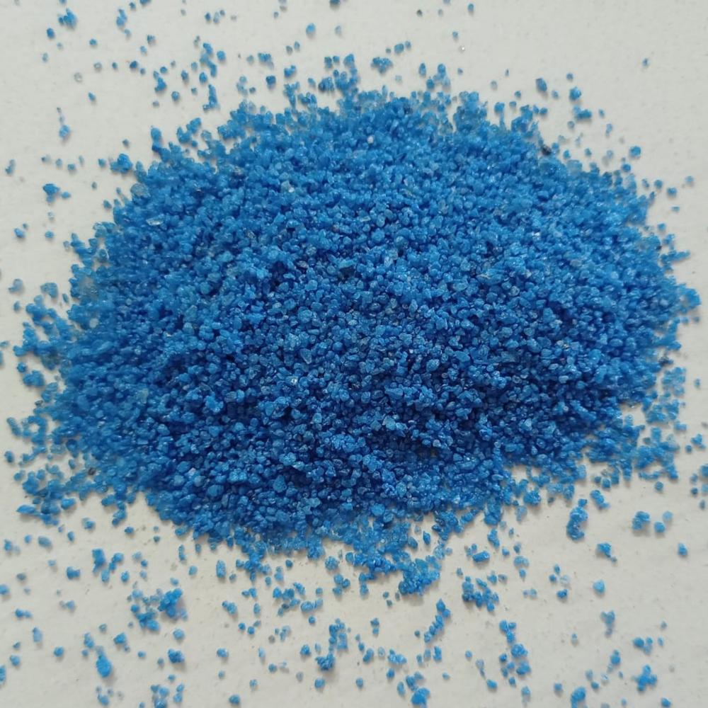 Blue Colored Quartz Silica Sand for Texture Wall and Epoxy Application Bulk Supply for Export