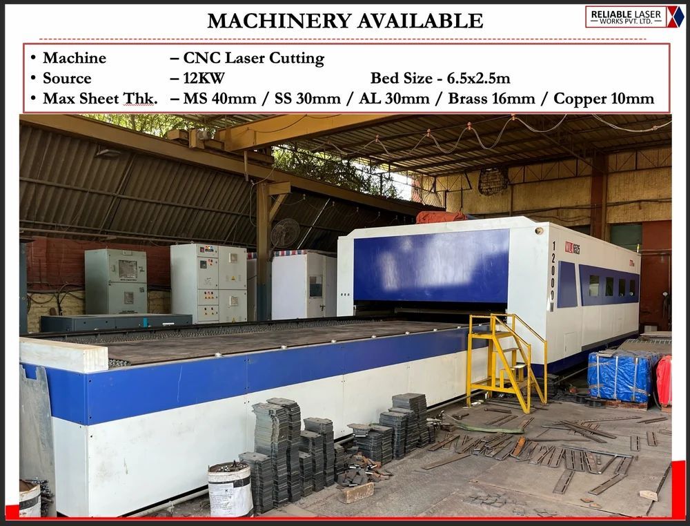 Ms Sheet Laser Cutting Service