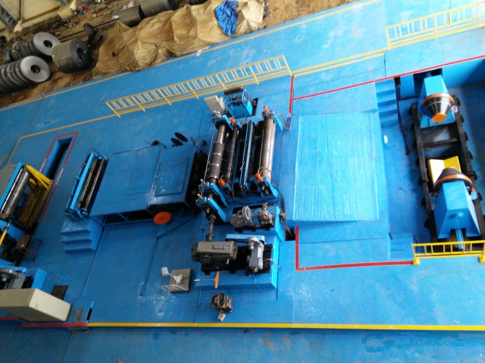 Industrial Slitting Machine - Color: Blue