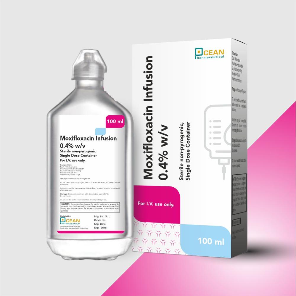 Moxifloxacin Infusion 0.4% W/V - Dosage Form: Liquid