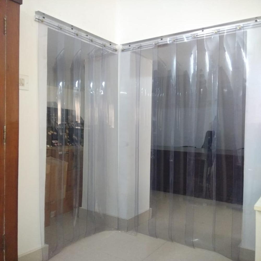 Fedon Non Phthalate clear PVC Strip Curtain 2 mm *200 mm Standard Transparent
