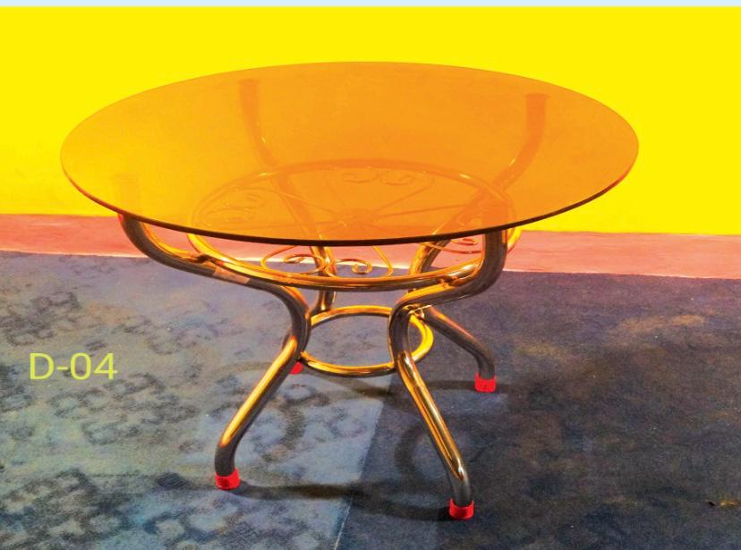 STEEL DINING-4 ONLY FRAME ( 4 SETTER ) 