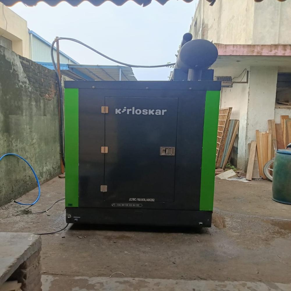 Electric Power Generator - 50-150 Kw Output, 415 V Voltage, Diesel Engine | Ideal For Backup Power, Events, And Construction Sites