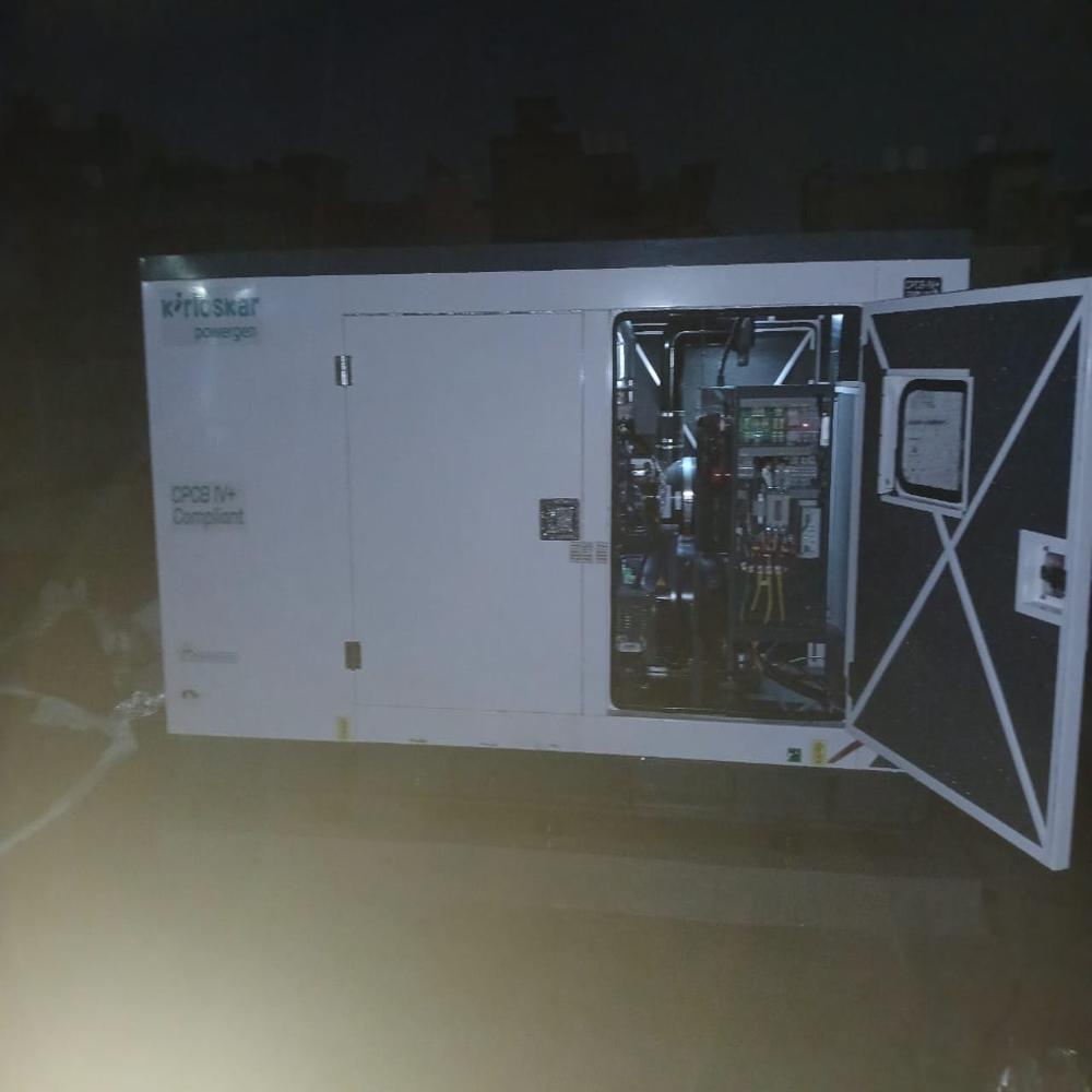 Electric Power Generator - 50-150 Kw Output, 415 V Voltage, Diesel Engine | Ideal For Backup Power, Events, And Construction Sites