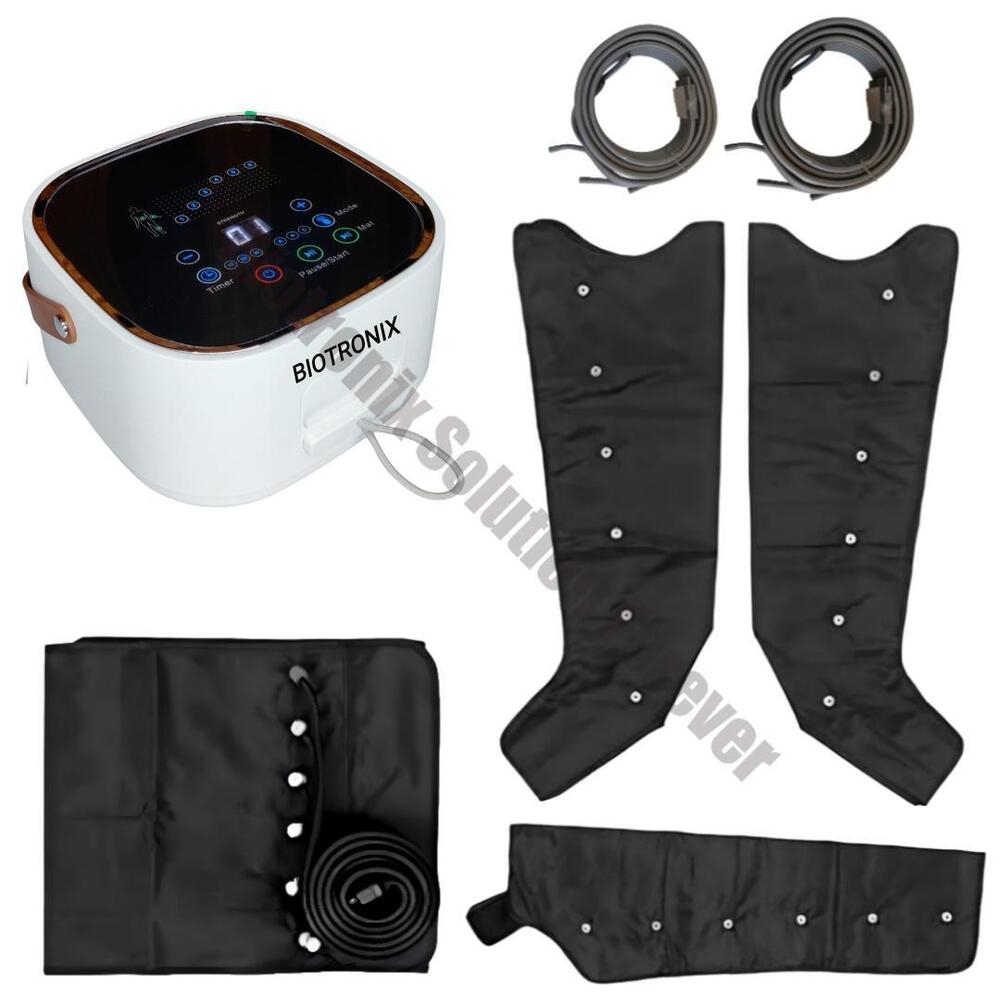 6 Chamber Sequential Pneumatic Compression Device For Leg And Arm Therapy