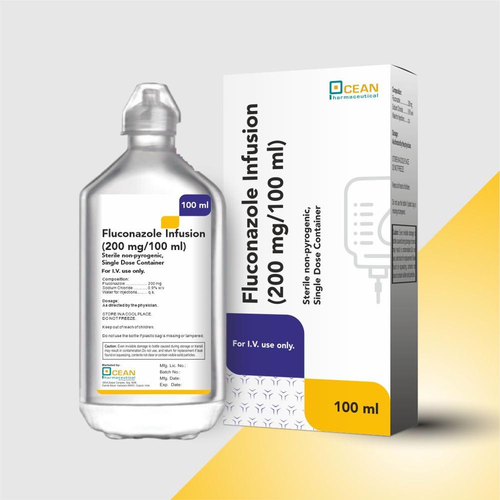 Fluconazole infusion