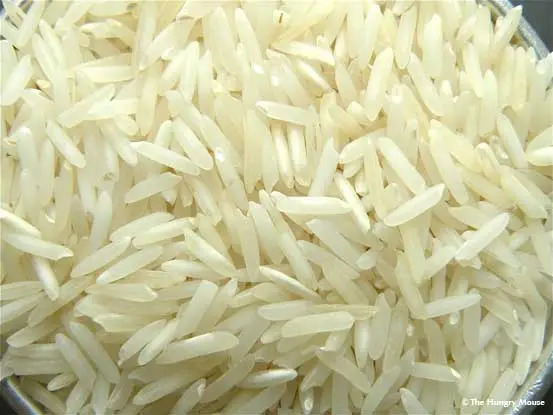 White long rice