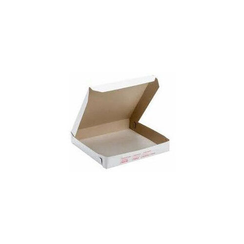 Duplex Paper Pizza Box - Color: White