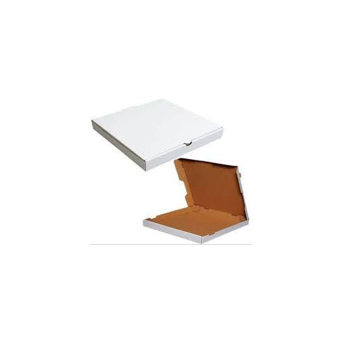 Plain Duplex Pizza Box - Color: Brown