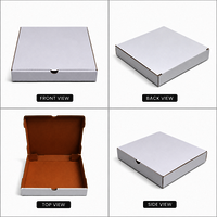 Plain Duplex Pizza Box - Coating Type: Customized
