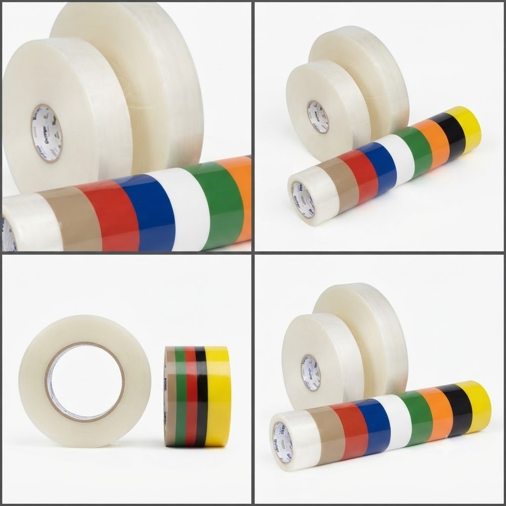 0.5-9 Inch Multicolor Bopp Tape - Coating Type: Customized