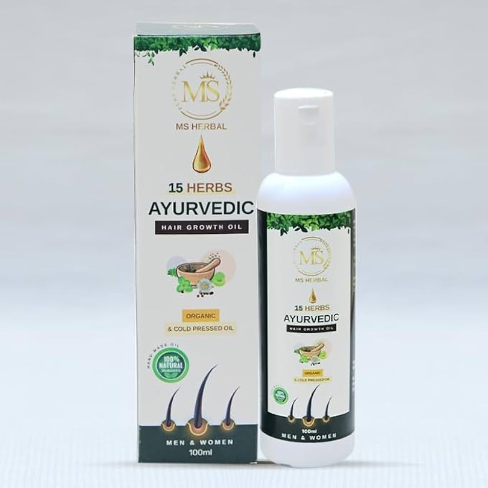 15 Herbs Ayurvedic Hair Oil - Age Group: Adult