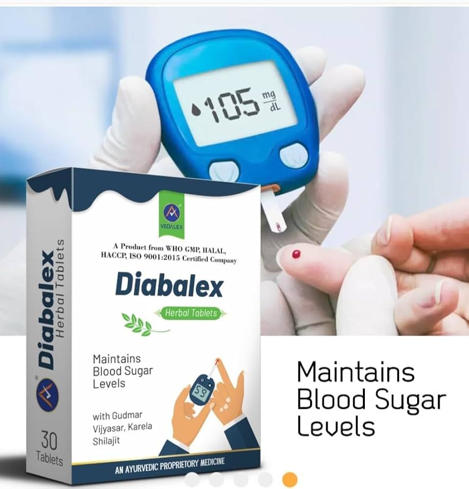 Diabalex Sugar Fit Tablets - Age Group: For Adults