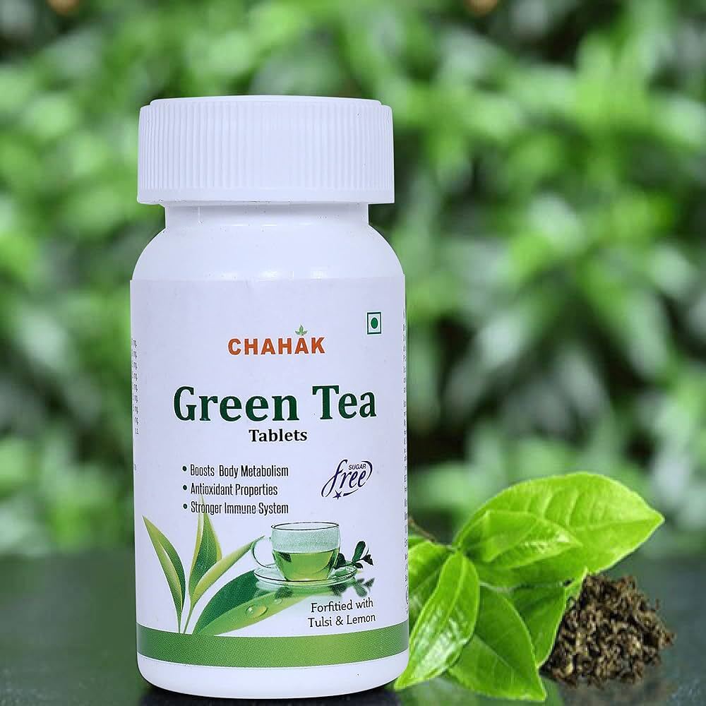 Green Tea Tablets - Age Group: For Adults