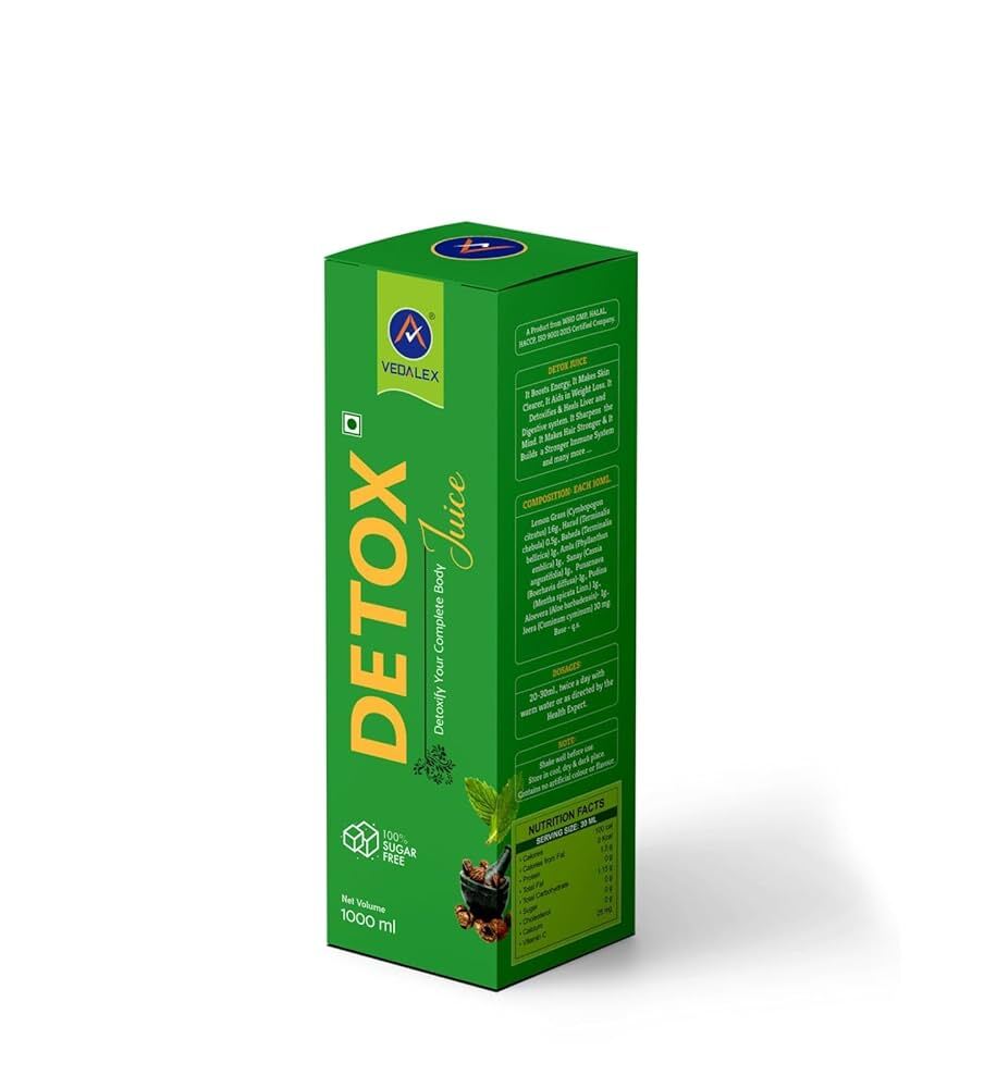 Vedalex Ayurvedic Detox Juice - Age Group: For Adults