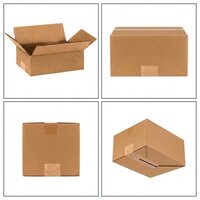 3 Ply Corrugated Carton Box - Color: Brown