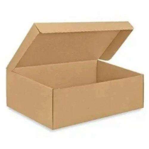Corrugated Shoe Packaging Box - Color: Brown