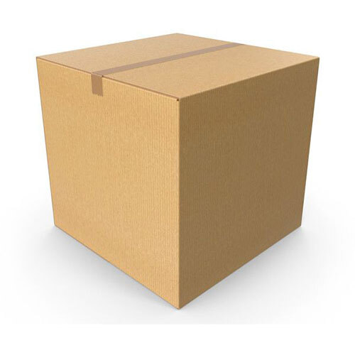 Plane Corrugated Box - Color: Brown