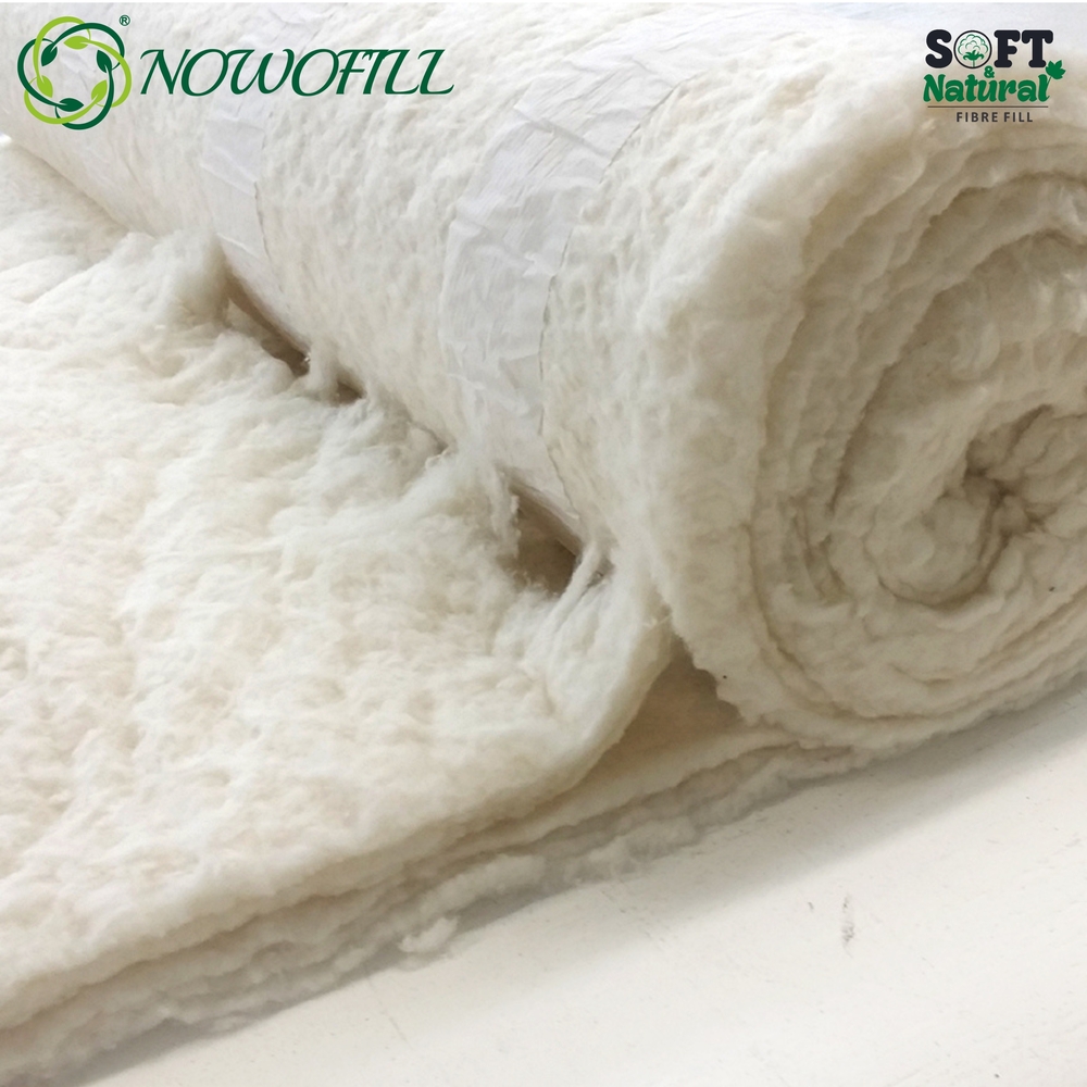 Cotton Wadding For Quilting . - Color: White