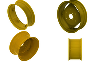 TRACTOR WHEEL 4.5E x 16, V 4.5E x 16 , 4.5E x 16 , 4.5E x 16 , 5.5F x 16