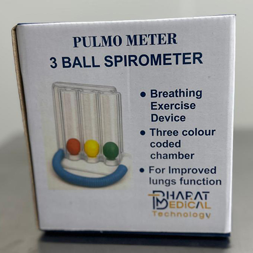 Pulmo Meter 3 Ball Spirometer - Application: Hospital