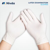 Latex Examination Gloves Ex. Large