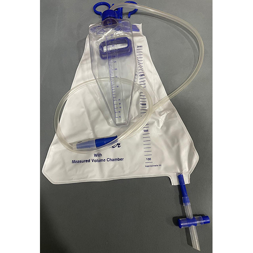 Urine Collection Bag With Measured Volume Chamber - Application: Hospital