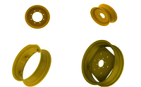 TRACTOR  RIM AND WHEEL   7.001 x 12 , 7.001 x 12 ,  7.001 x 12