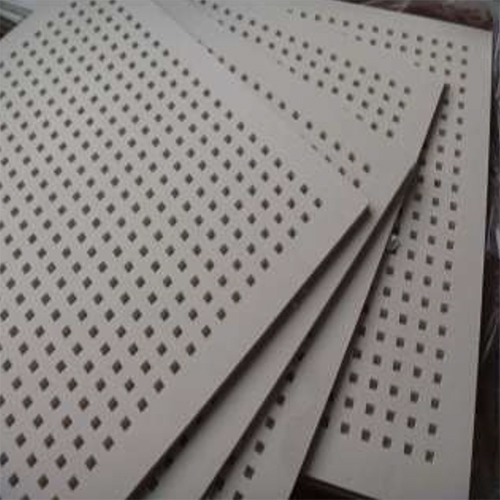 Calcium Silicate Perforated Panel Tiles - Application: Sound Absorbers