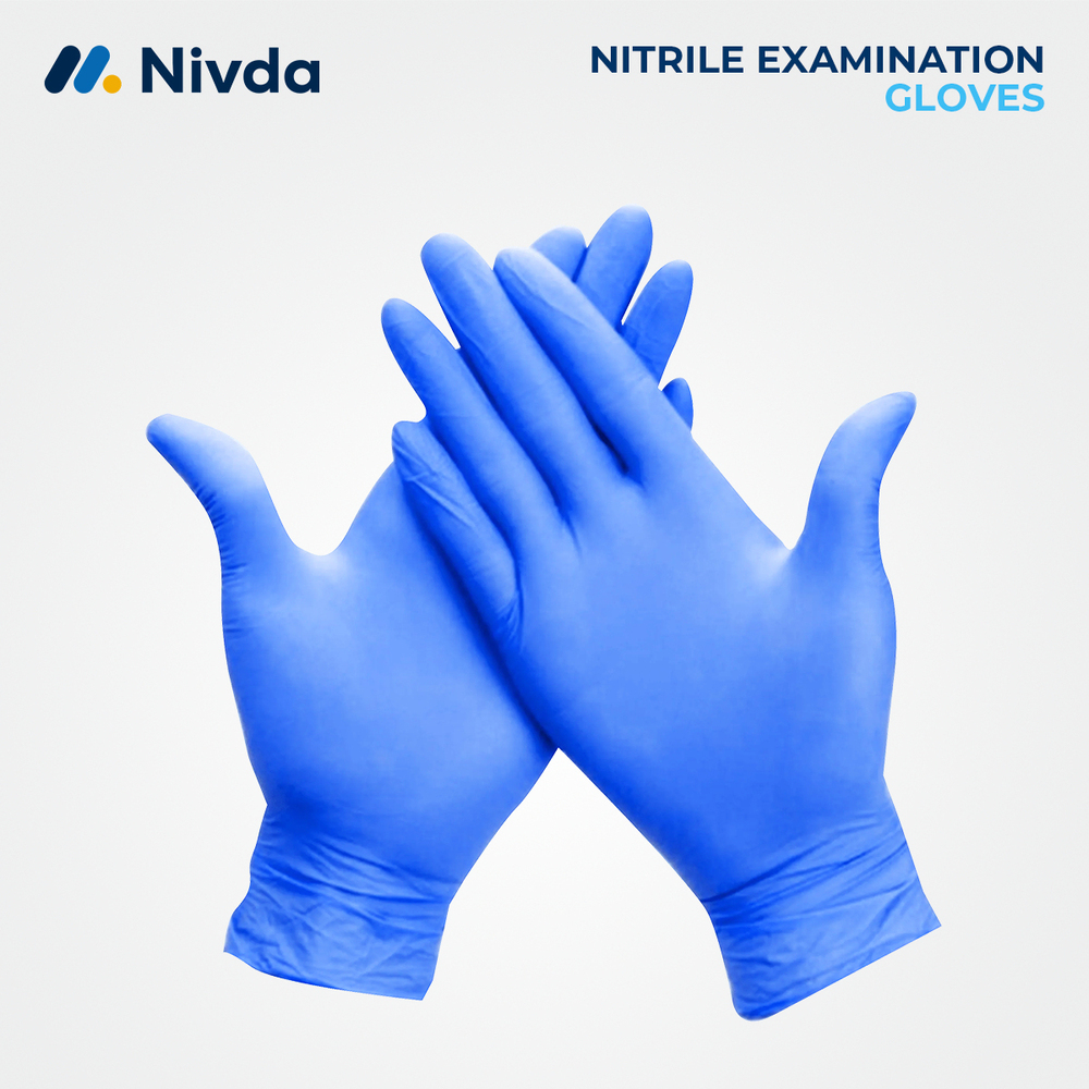 Nitrile Examination Gloves Ex. Large