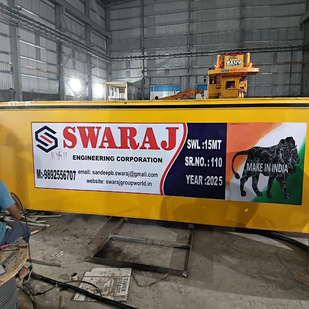 SPAN 35 MTR DG EOT CRANE CAPACITY 15 TON