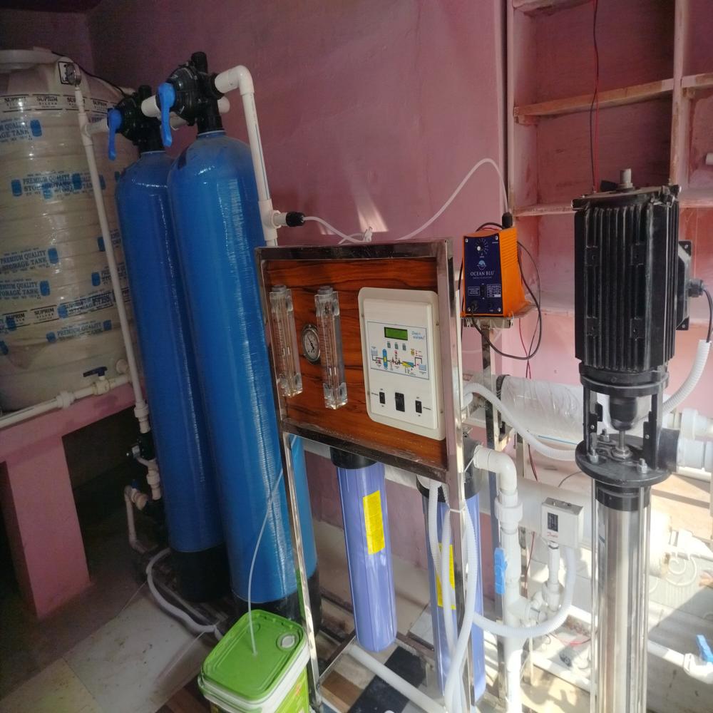 1000 Lph Commercial Reverse Osmosis Plant