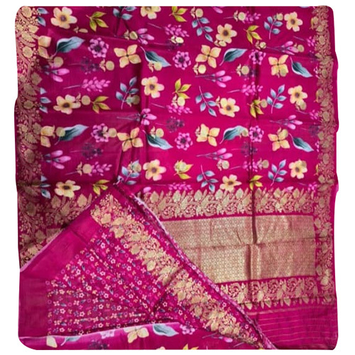 Raw Mango Pure Banarsi Katan Fancy Silk Saree - Color: Multicolor