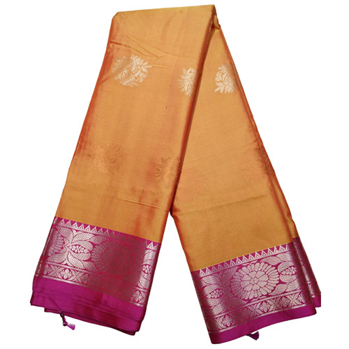 Softy Boota Banarasi Saree - Color: Multicolor