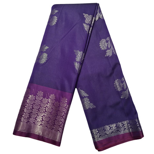 Softy Boota Banarasi Saree - Color: Multicolor