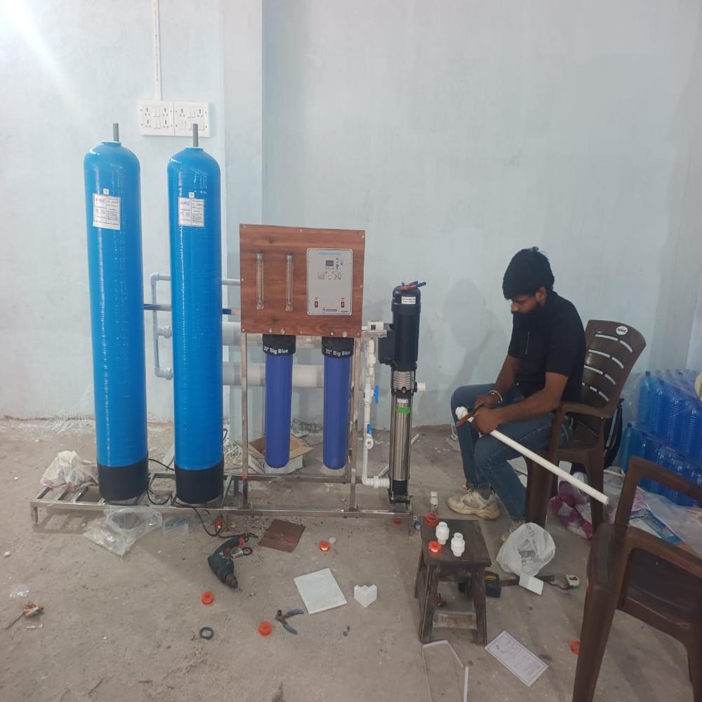 500 Lph Industrial Reverse Osmosis Plant