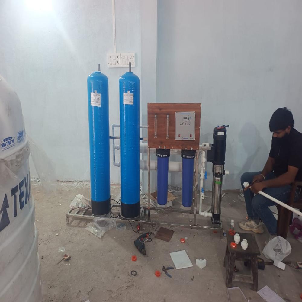 500 Lph Industrial Reverse Osmosis Plant