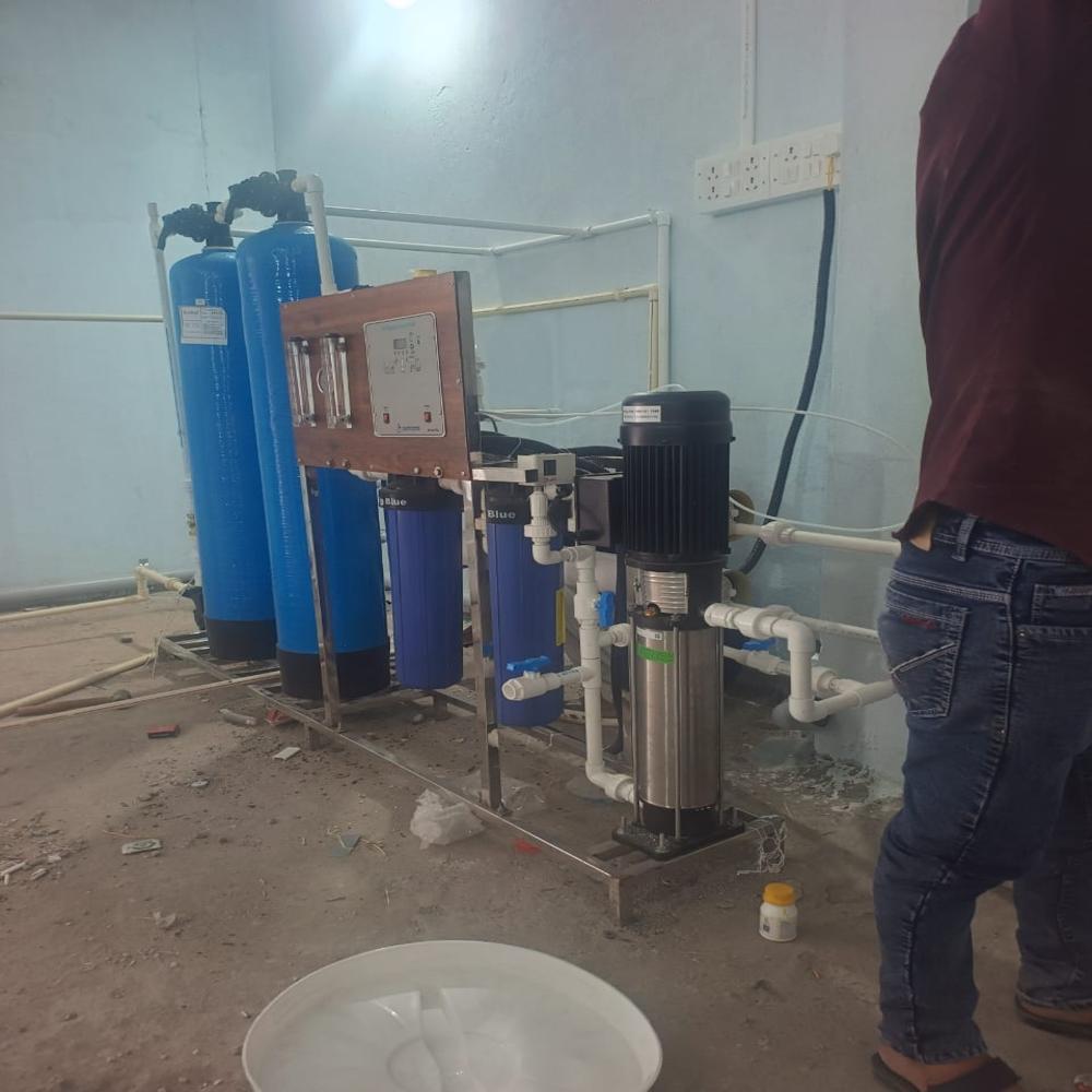 500 Lph Industrial Reverse Osmosis Plant