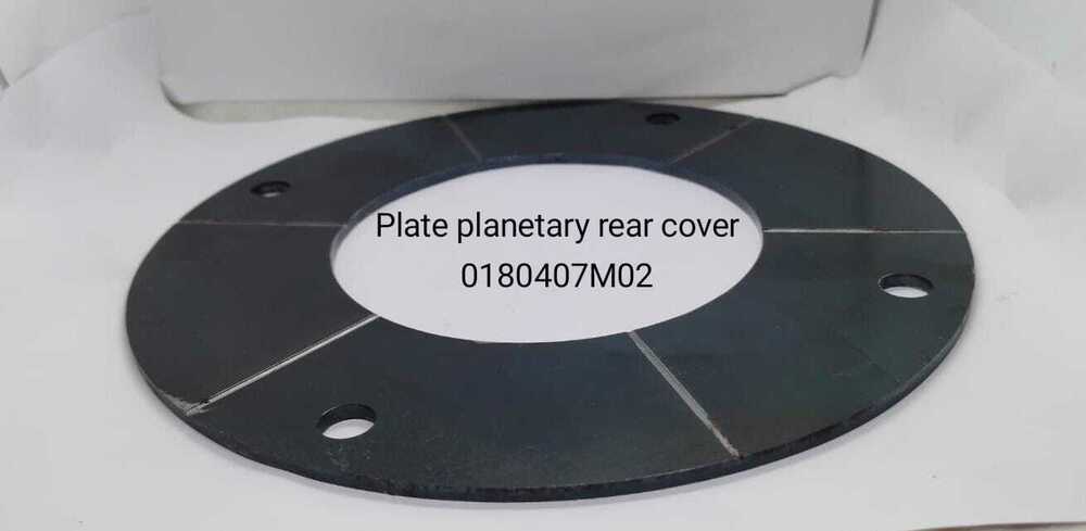 Plate Planetary Rear Cover (0180407M02) - Color: Black