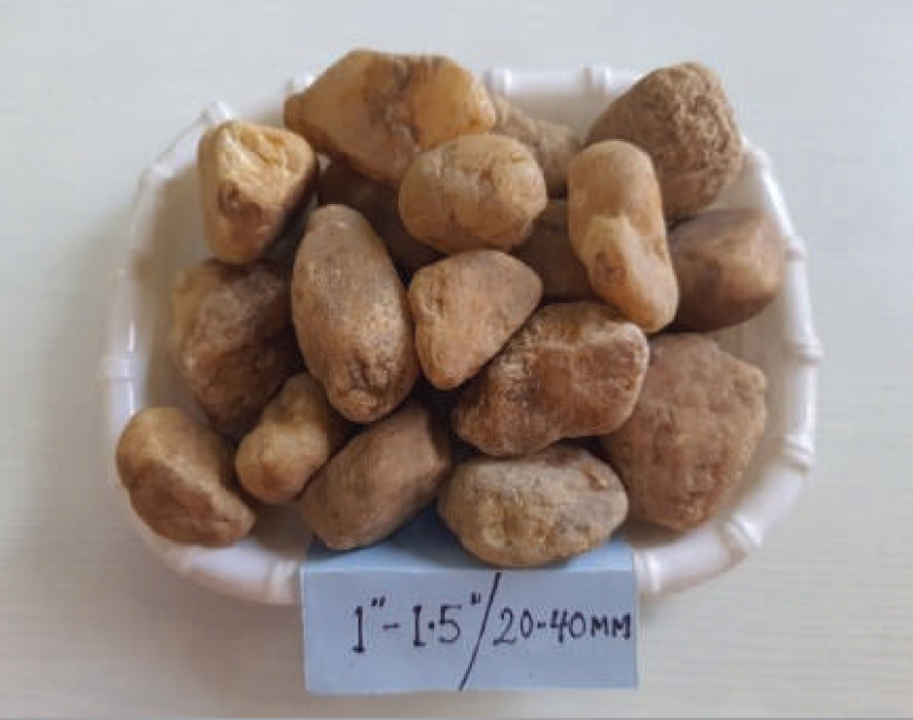 20-40 Mm River Stone Gravl - Color: Brown