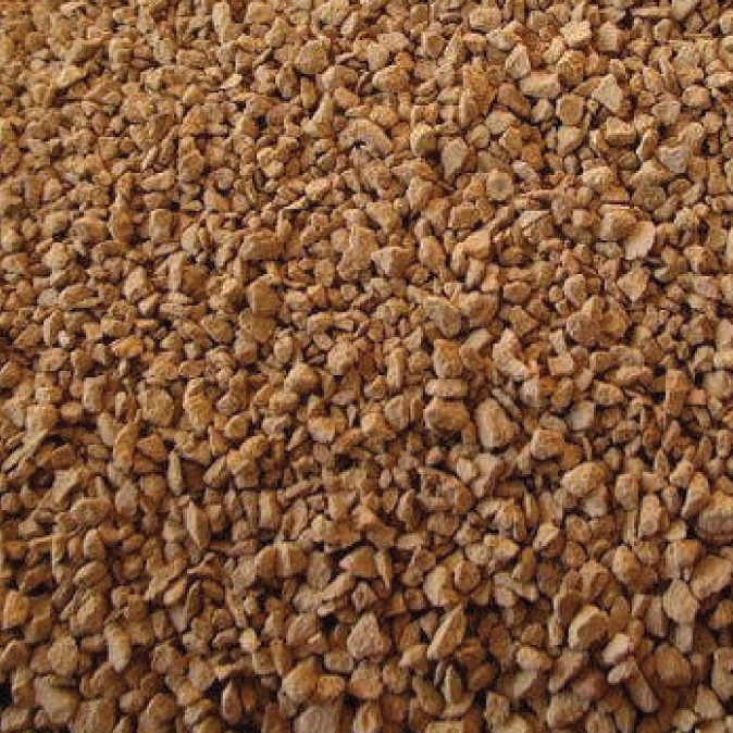 Refactory Boiler Bed Material - Color: Brown