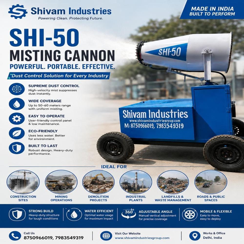 Fog Cannon Dust Suppression - Automation Grade: Fully Automatic