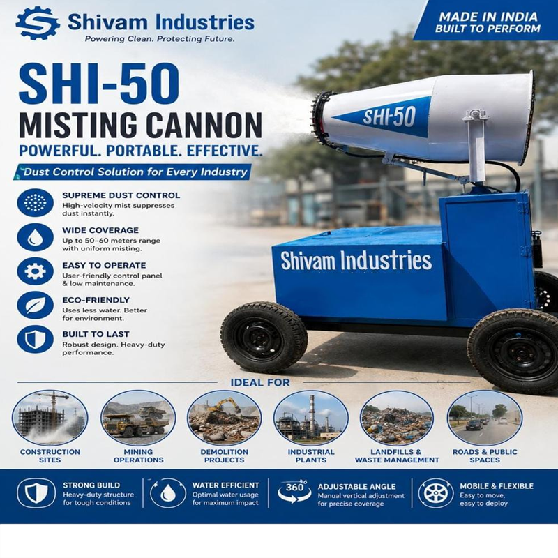 Fog Cannon Dust Suppression - Automation Grade: Fully Automatic
