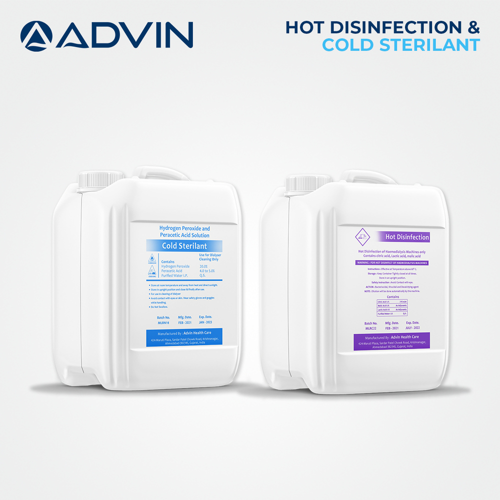 Disinfectant for Hemodialysis Machine