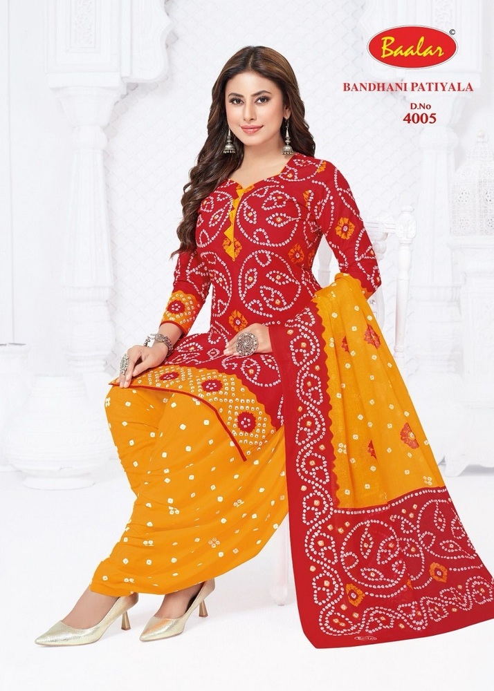 Baalar Bandhani Vol-4 - Dress Material