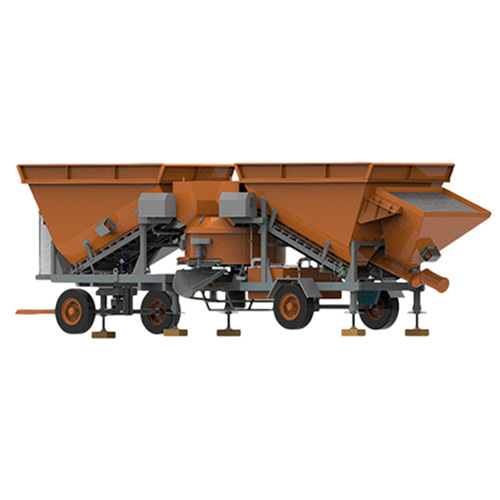 Mobile Concrete Batching Plant - Dimension (L*W*H): Varies As Per Model Millimeter (Mm)