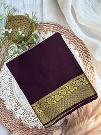 Mysore Crape Silk Saree