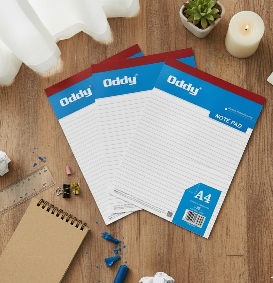 Oddy Pusta Stapled Writing Paper Pads-60 GSM