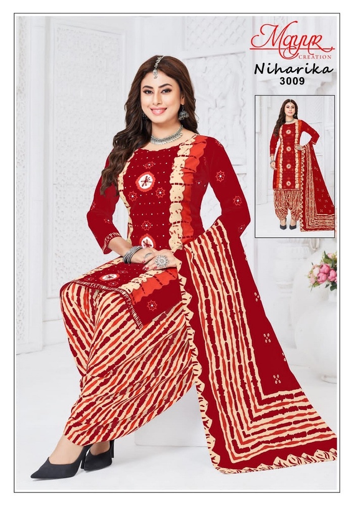 Mayur Niharika Vol-3 Dress Material